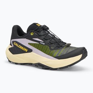 Salomon Genesis női futócipő fekete/kénköves tavasz/orchidea szirom