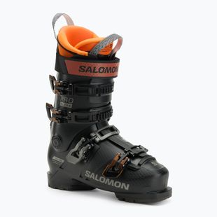 Férfi síbakancs Salomon S/Pro Alpha 100 GW black/dark grey metallic/orange tiger