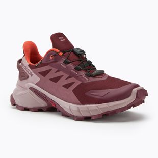 Salomon Supercross 4 GTX női futócipő tawny port/deauville mauve/cseresznye paradicsom