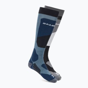 Sízokni Salomon S/Access 2 pary black/ copen blue