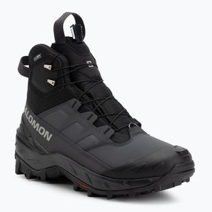 Férfi Salomon Crosstrak Powder WP túracipő aszfalt/fekete/cápabőr