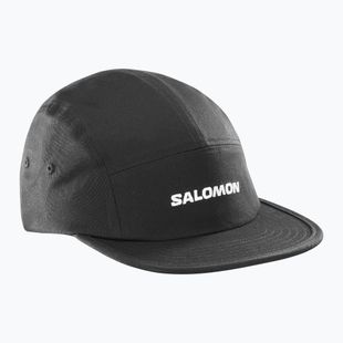 Salomon 5 Panel mély fekete baseball sapka