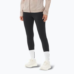 Női futó leggings Salomon SHAKEout Core 28" mély fekete