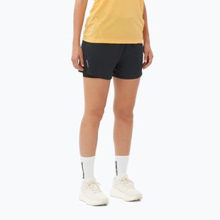 Salomon SHAKEout Core 2IN1 4" női futónadrág mély fekete