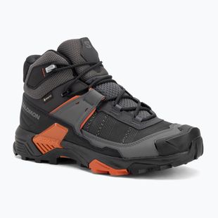 Férfi túrabakancs Salomon X Ultra 5 MID GTX aszfalt / castlerock / burnt okkersárga