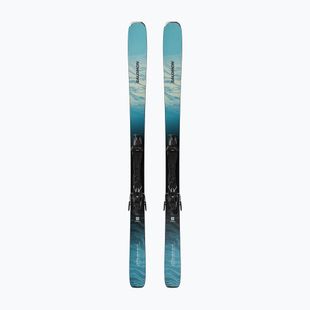 Női alpesi síléc Salomon Stance W 80 + M10 GW kötésekkel alaskan blue/porcelain/lime cream