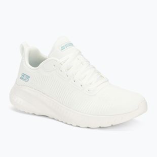 női cipő SKECHERS Bobs Squad Chaos Face Off white/white