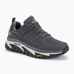 Férfi túracipő SKECHERS Arch Fit Road Walker Recon charcoal