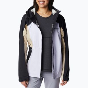 Columbia Mazama Trail női esőkabát fekete és lila 2035001569
