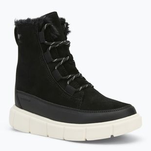 Sorel Youth Sorel Explorer III Lace fekete/tengeri só gyermek hócsizma