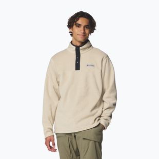 Férfi polárpulóver Columbia Steens Mountain Half Snap II ancient fossil/black