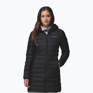 Női pehelykabát Columbia Lake 22 II Down Long Hooded black