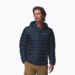 Férfi pehelykabát Columbia Lake 22 II Down Hooded collegiate navy