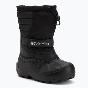 Gyerek hócsizma Columbia Youth Powderbug Snowlite black/white