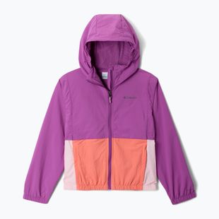 Columbia Tabor Trail Windbreaker gyermek dzseki razzle/szatén rózsaszín/forró korall