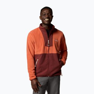 Columbia férfi Sequoia Grove FZ Fleece Tuscan?Spice melegítőfelső