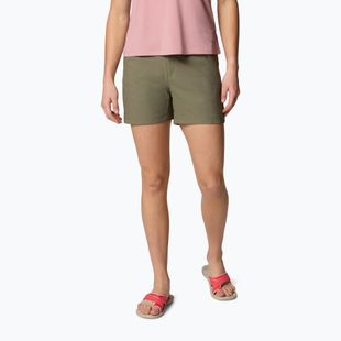 Columbia női túranadrág Leslie Falls Short II kő zöld