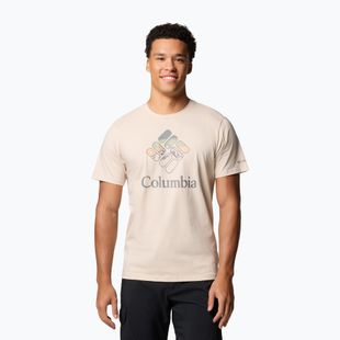 Férfi Columbia Rapid Ridge Graphic sötét kő/heavenly póló