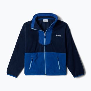Columbia Sequoia Grove Full Zip Fleece gyermek melegítőfelső kollegiális tengerészgyalogság