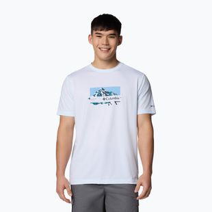 Columbia Ice Lake II SS Tee fehér/csúcs irány férfi póló