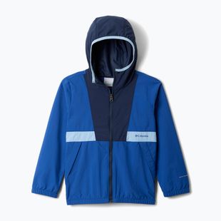 Columbia Spire Valley Windbreaker gyerek dzseki mountain blue/collegiate navy/ripple blue