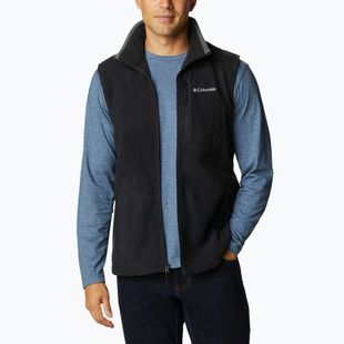 Columbia Fast Trek Fleece fekete férfi ujjatlan kabát