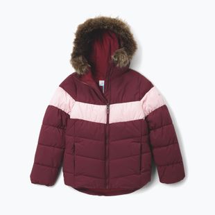 Gyerek sídzseki Columbia Arctic Blast III rich wine/satin pink