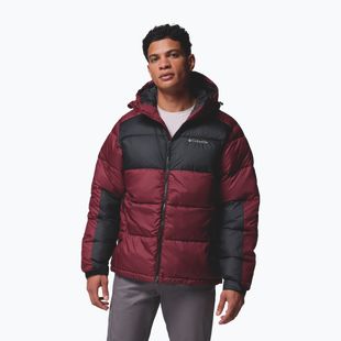 Férfi bélelt dzseki Columbia Pike Lake II Hooded rich wine/black