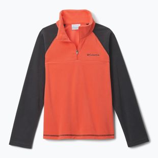 Gyerek polárpulóver Columbia Glacial Half Zip zing/shark