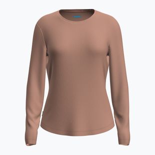 Női hosszú ujjú túrafelső icebreaker Merino 125 Cool-Lite Sphere III LS Tee desert sand
