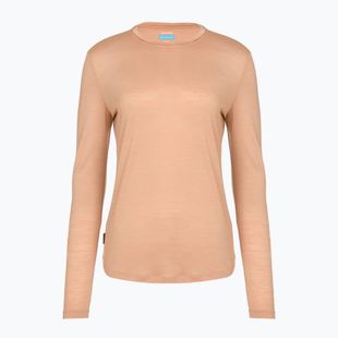 Női hosszú ujjú túrafelső icebreaker Merino 125 Cool-Lite Sphere III LS Tee desert sand
