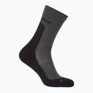 Icebreaker női zokni Merino Hike+ Medium Crew obszidián/fekete zokni