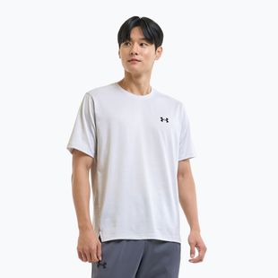 Férfi edzőpóló Under Armour Tech Vent distant white/black