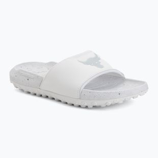 Papucsok Under Armour Rock 3 black/white clay