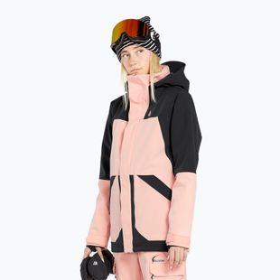 Női snowboard kabát Volcom Shelter 3D Stretch coral haze