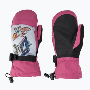 Gyerek snowboard kesztyű Volcom Day Saver Youth Mitt blurred violet