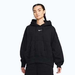 Női pulóver Nike Sportswear Phoenix Fleece Oversized black/sail
