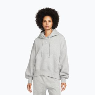Női pulóver Nike Sportswear Phoenix Fleece Oversized dark grey heather/sail