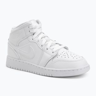 Cipők  Jordan 1 Mid white/white/white
