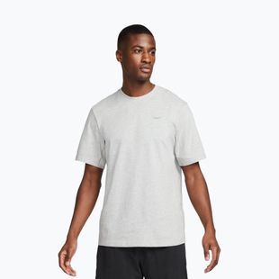 Férfi edző póló Nike Dri-Fit Primary SS dark grey heather/heather/smoke grey