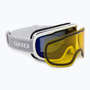 Gogle narciarskie női Giro Moxie white & grey chute/ cobalt/ yellow