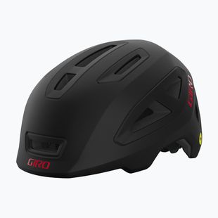 Gyerek kerékpáros sisak Giro Scamp II matte black/red