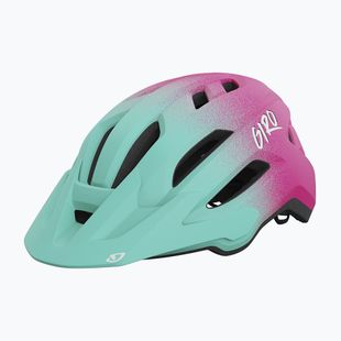 Giro Fixture II matt teal fade gyermek kerékpáros sisak