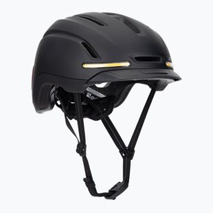 Kerékpáros sisak Giro Ethos Integrated MIPS LED matte black