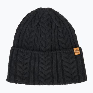 Női téli sapka Timberland Cable Beanie black
