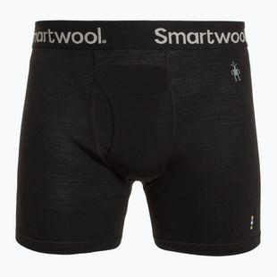 Férfi Smartwool Merino Boxer Brief thermo boxeralsó fekete
