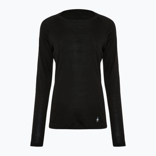 Női termoaktív pulóver Smartwool Classic All-Season Merino Base Layer Crew Boxed fekete