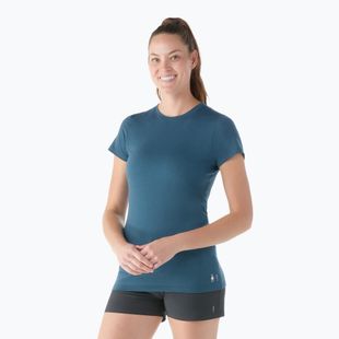 Női thermo póló Smartwool Merino twilight blue