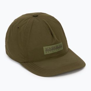 Férfi sildes sapka Napapijri F-Box Logo dark olive