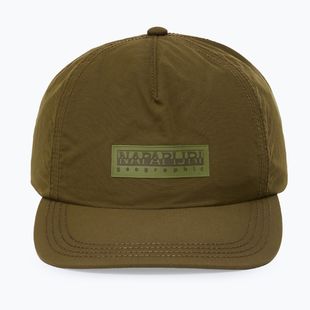 Férfi sildes sapka Napapijri F-Box Logo dark olive